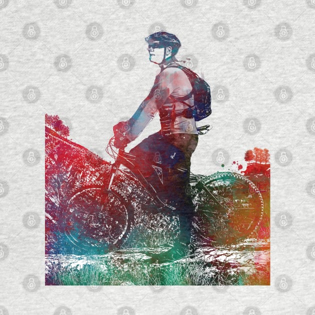 Cycling Bike sport art #cycling #sport by JBJart